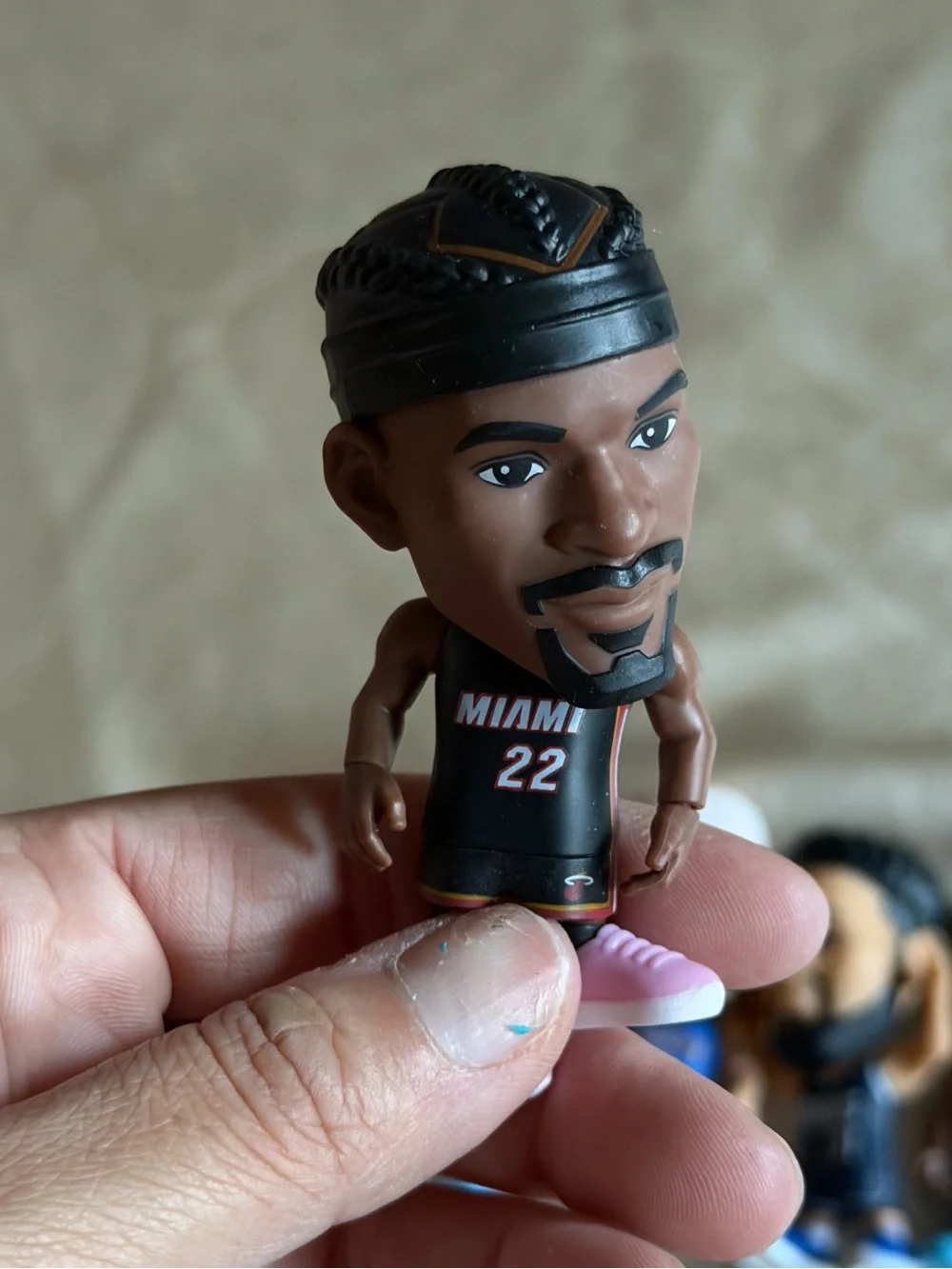 Zuru 5 Surprise NBA Ballers Action Figures Lot of 6 With Keychain and ball